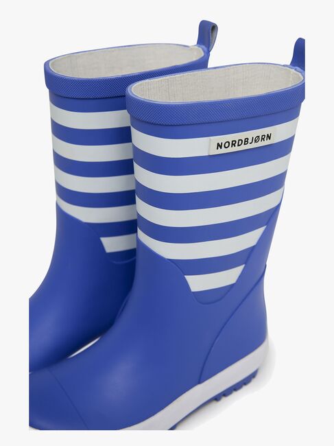 Nordbjørn Dagg Gummistövlar, Blå/Vit