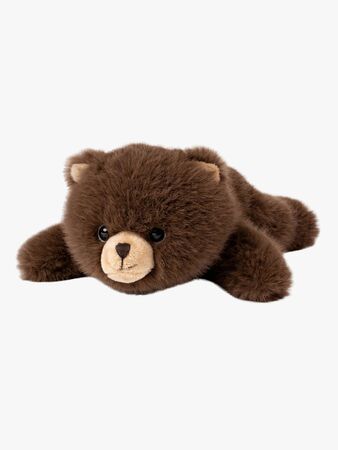 Teddykompaniet Gosedjur Liggande Björn 28 cm, Brun