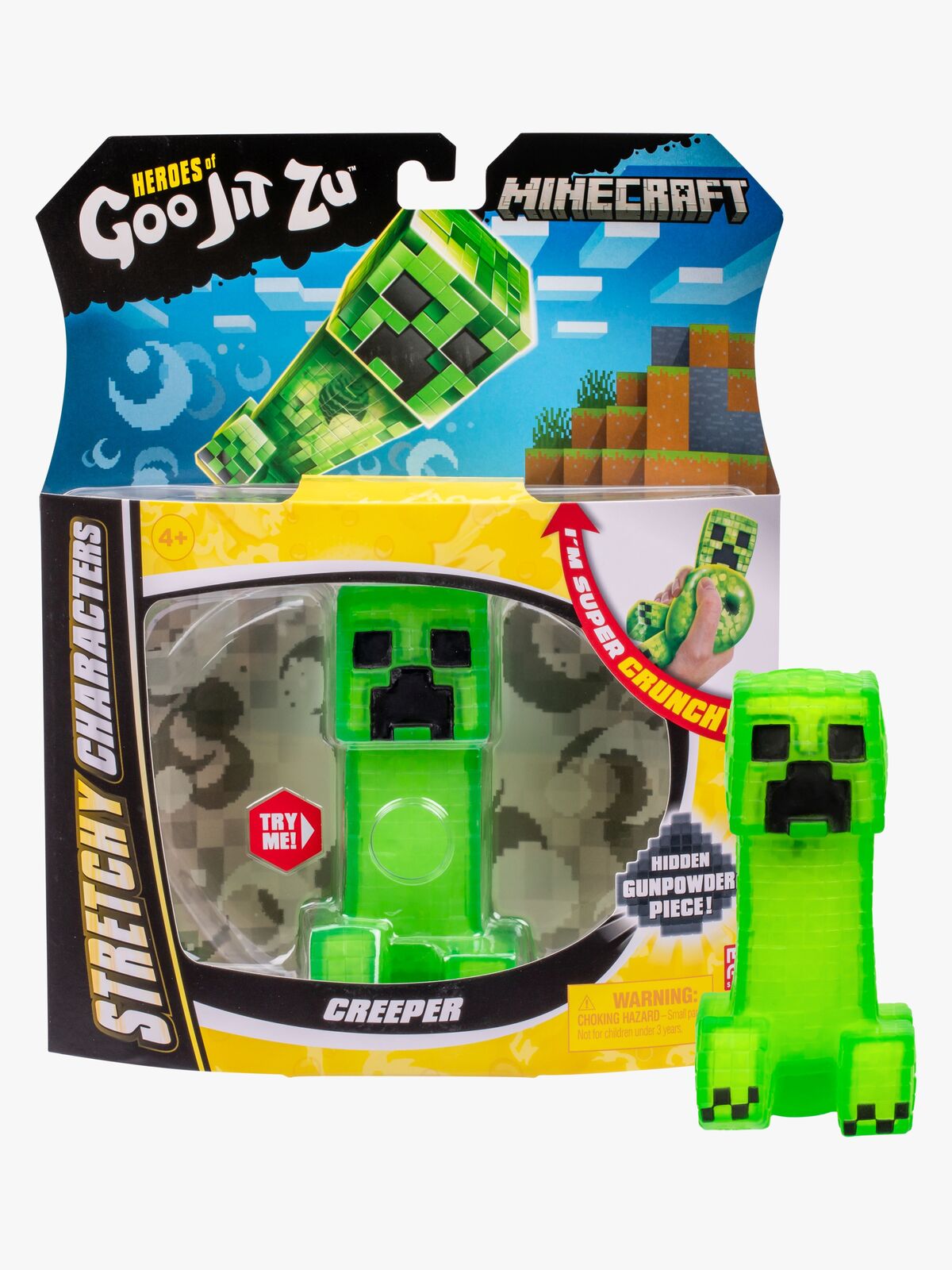 Goo Jit Zu Minecraft Actionfigur Creeper