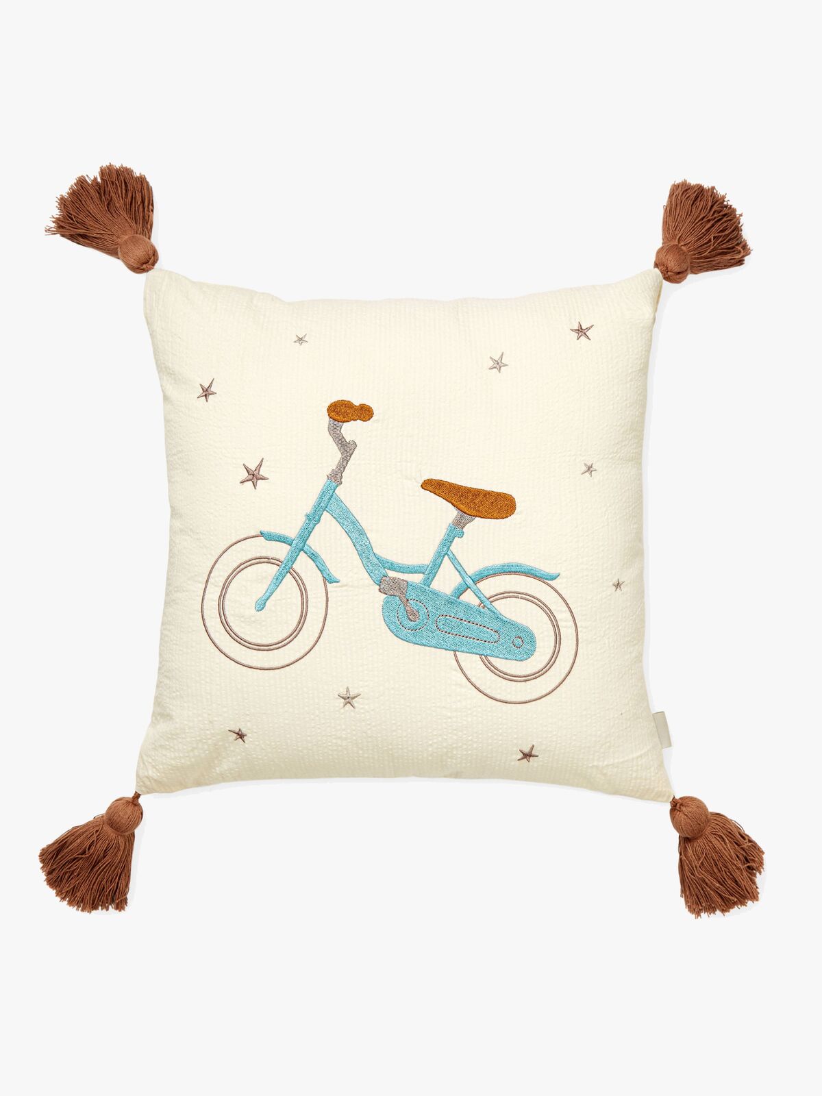 Cam Cam Copenhagen Broderad Prydnadskudde Bicycle