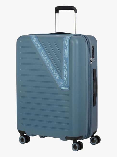 American Tourister Dynabelt Spinner Resväska 68L, Rainstorm Blue