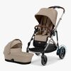 Cybex e-Gazelle S Duovagn, Almond Beige/ Taupe