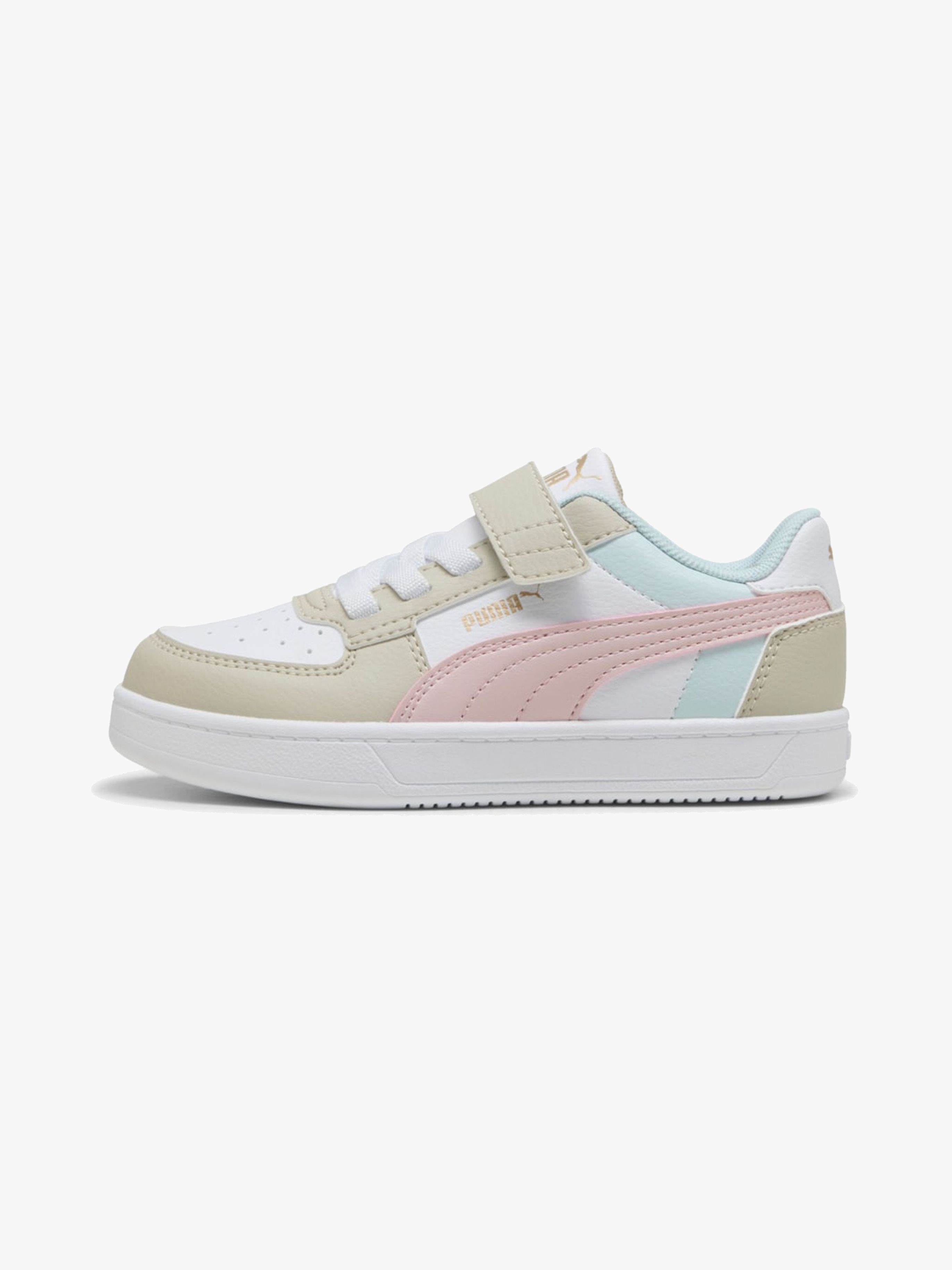 Puma Caven 2.0 Block AC+ PS Sneakers, Desert Dust/Mauve Mist/White, 30