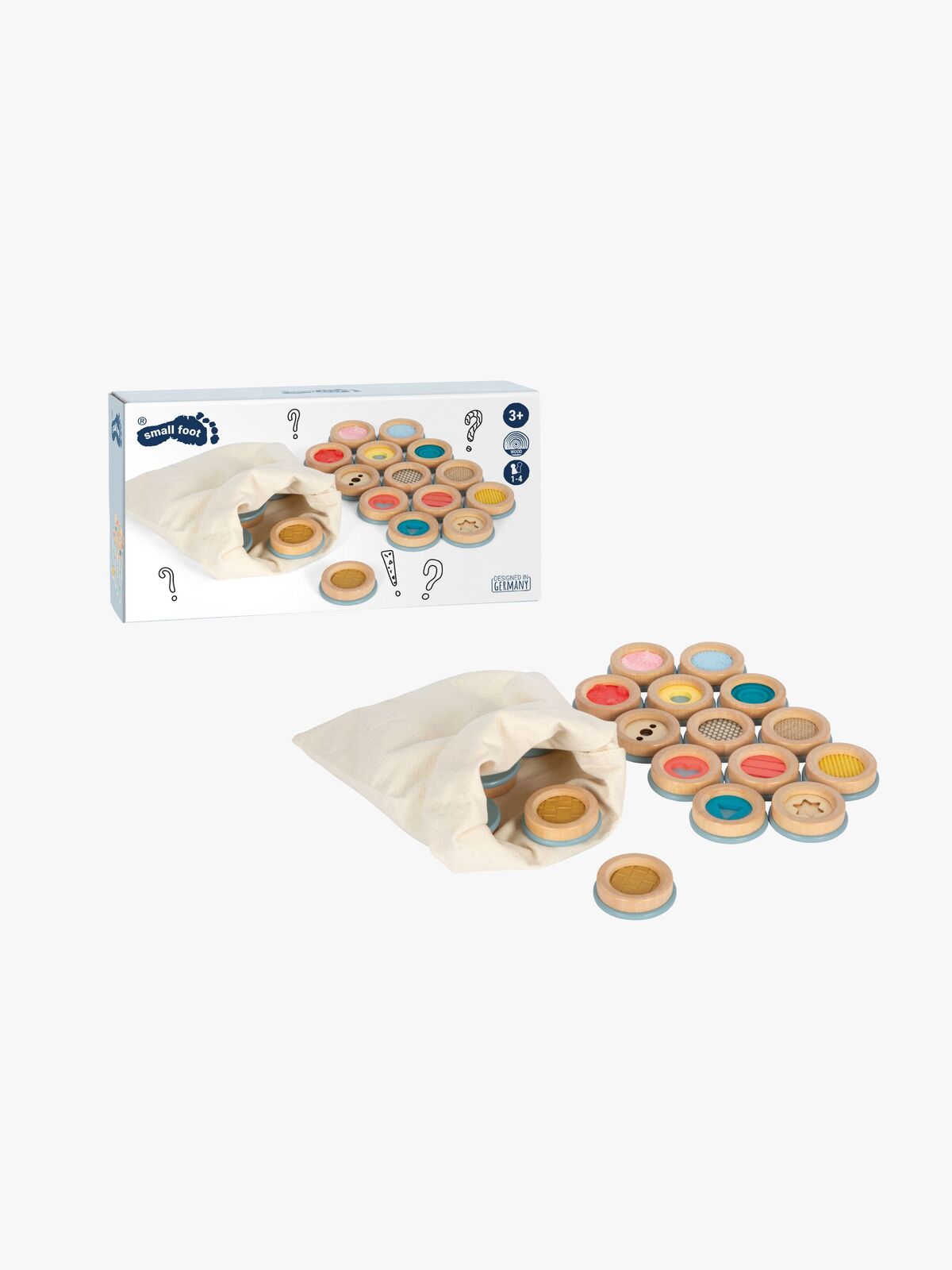 Small Foot Sensoriskt Känselspel Memo