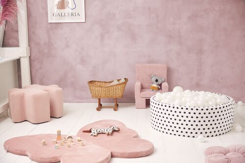 KIDKII Lekmatta 120x140 Butterfly, Baby Blue