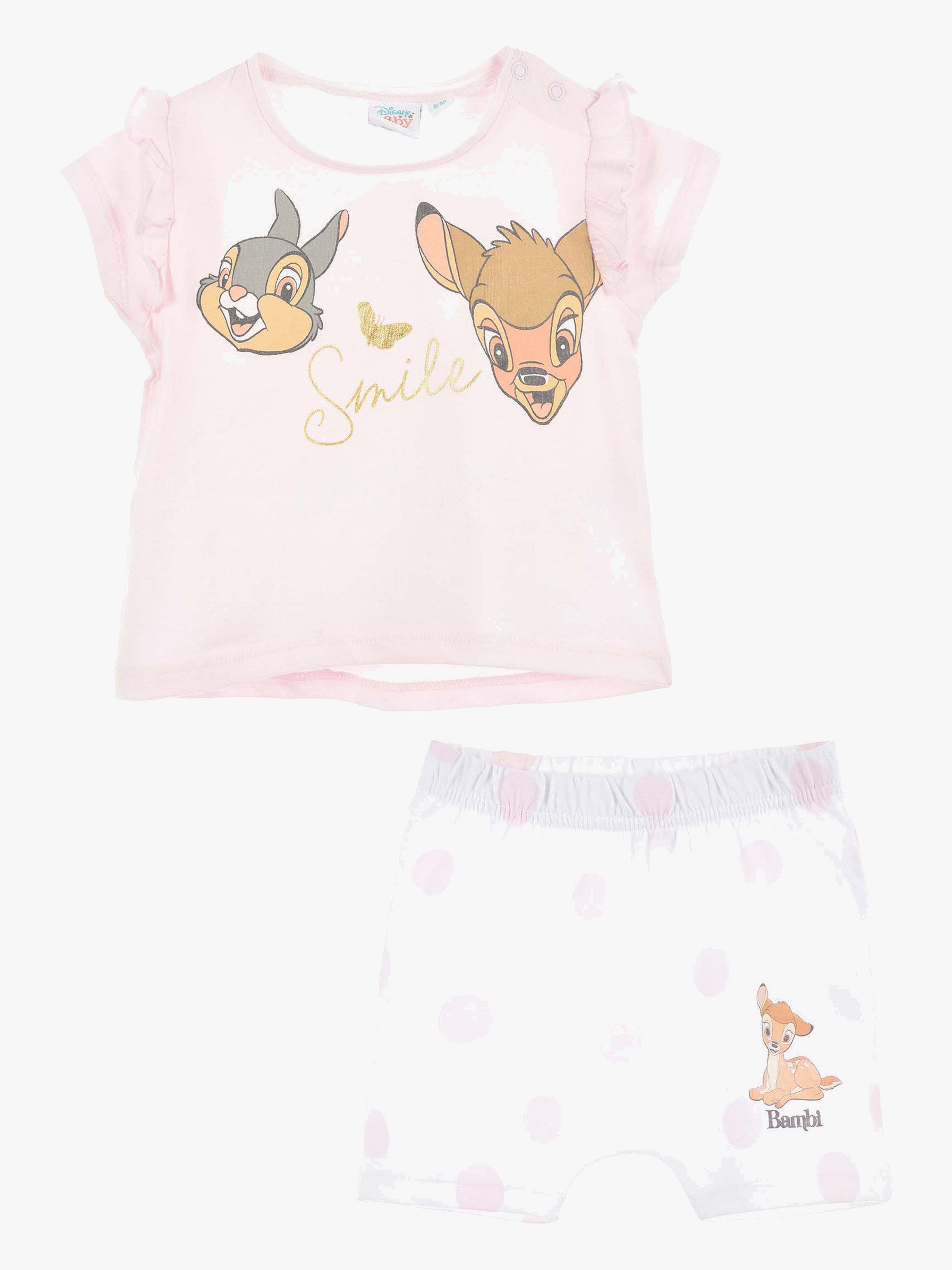 Disney Bambi Pyjamas, Light Pink