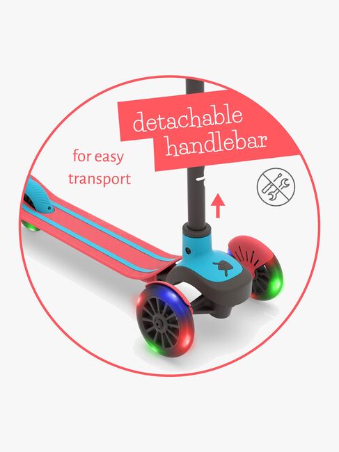 Chillafish Scotti Glow Sparkcykel, Red