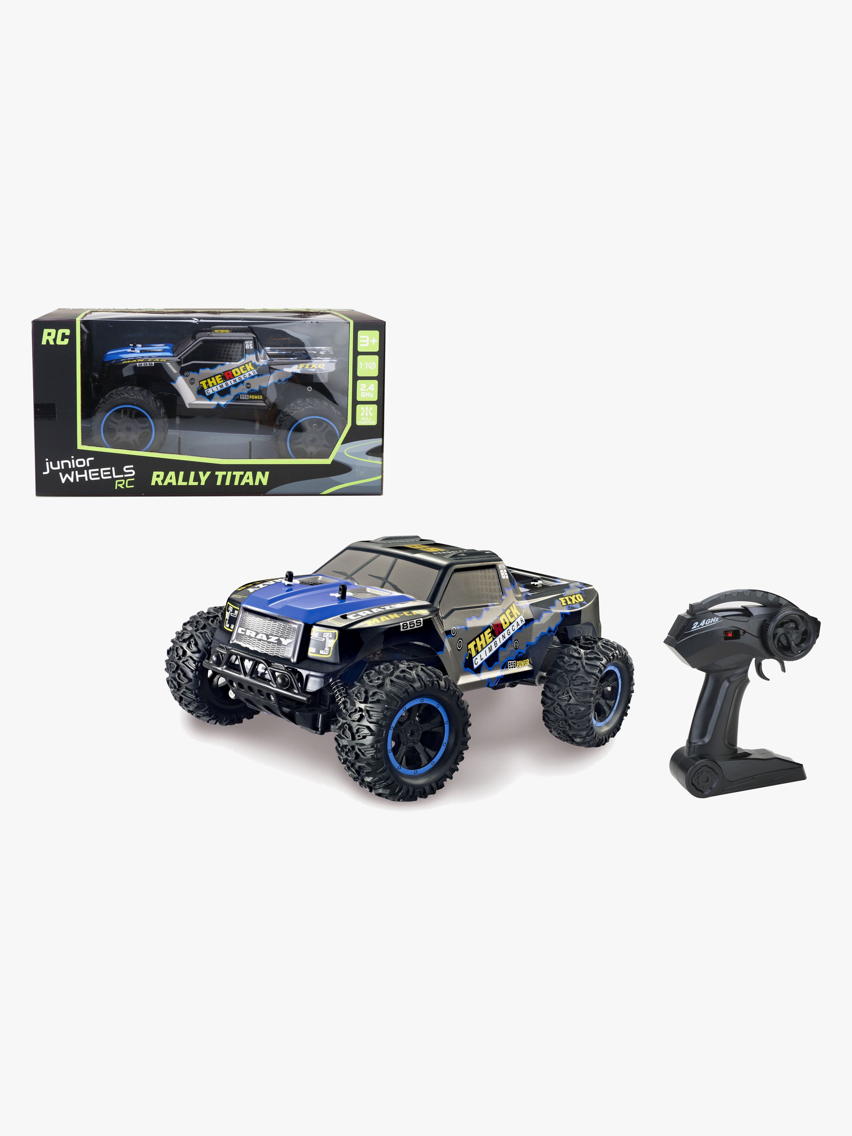 Junior Wheels Radiostyrd Bil Rally Titan 1:10