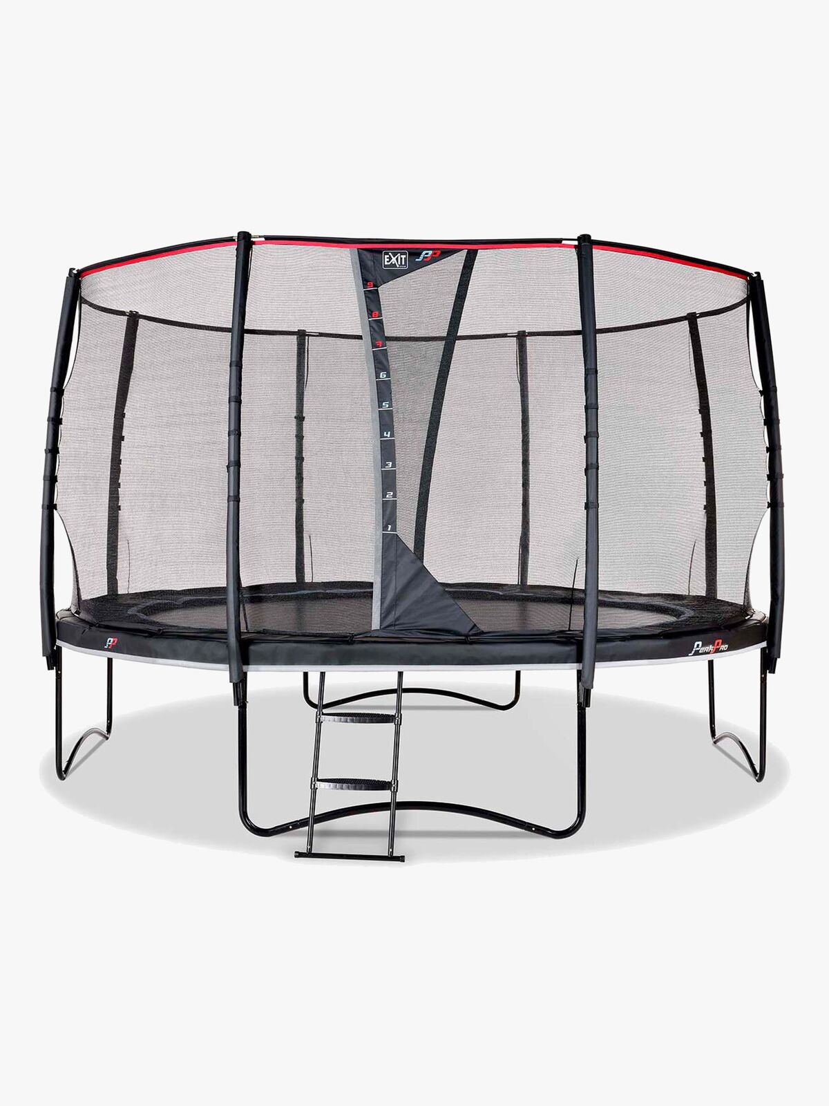 EXIT PeakPro Studsmatta Ø427 cm, Svart