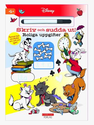 Disneyklassiker Pysselbok Skriv Och Sudda Ut Roliga Uppgifter