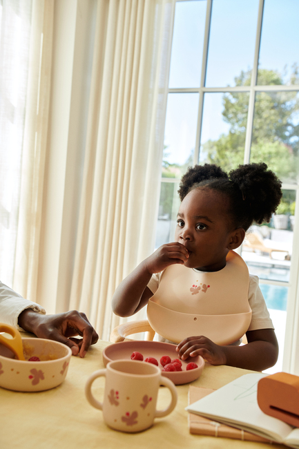 LIEWOOD Vivi  Mönstrat Matset Silikon, Butterfly/Apple blossom