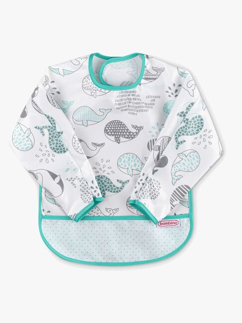 Bambino Eat-n-Play  Långärmad Haklapp Blandad