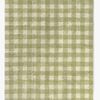 LorenaCanals Tvättbar Vichy Matta 90x120 cm, Matcha