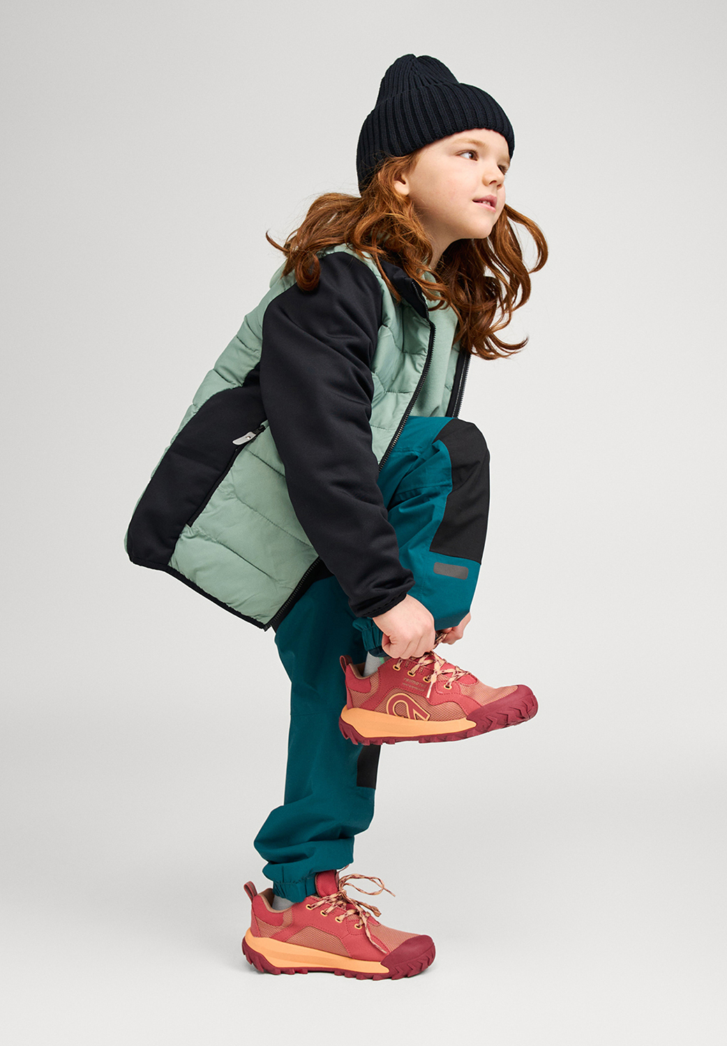 Reima Kulkuri  Vattentäta Sneakers, Red Clay