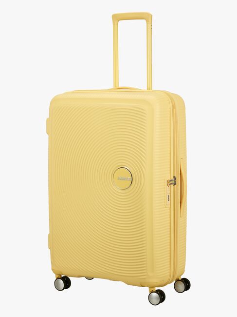 American Tourister Soundbox Spinner Resväska 97L, Pastel Yellow
