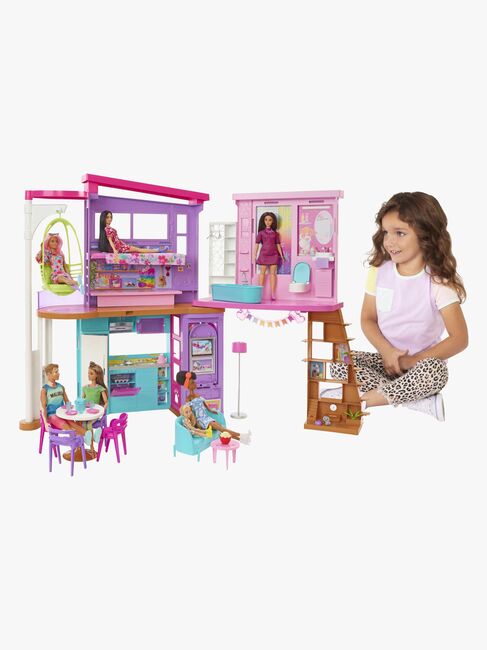 Barbie Malibu Semesterhus med Möbler & Tillbehör