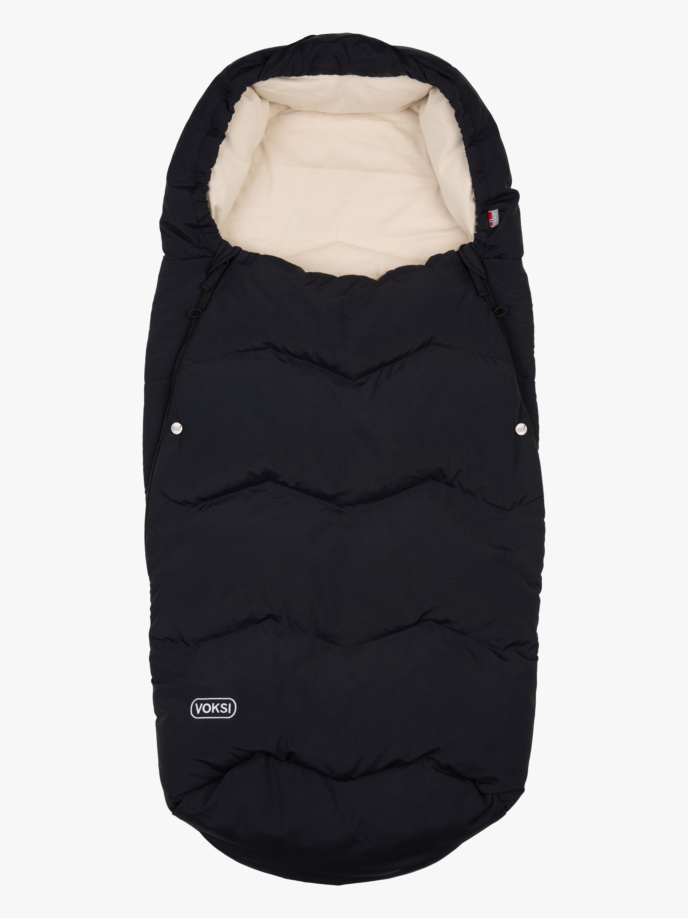Voksi Explorer Åkpåse, Black Solid