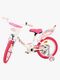 Volare Unicorn Cykel 16 Tum, Vit
