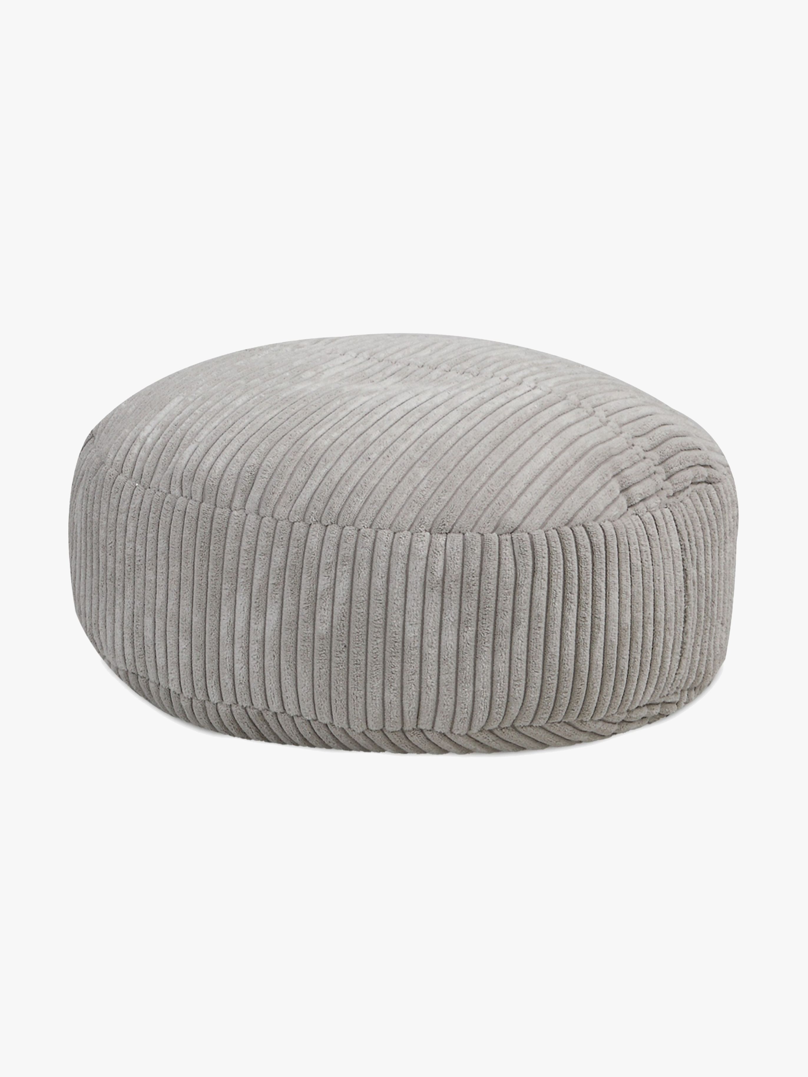 Furini Classic Tiny Sittpuff, Ljusgrå