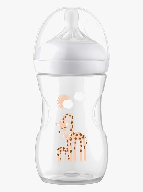 Philips Avent Natural Response Nappflaska 260 ml, Giraff Deco