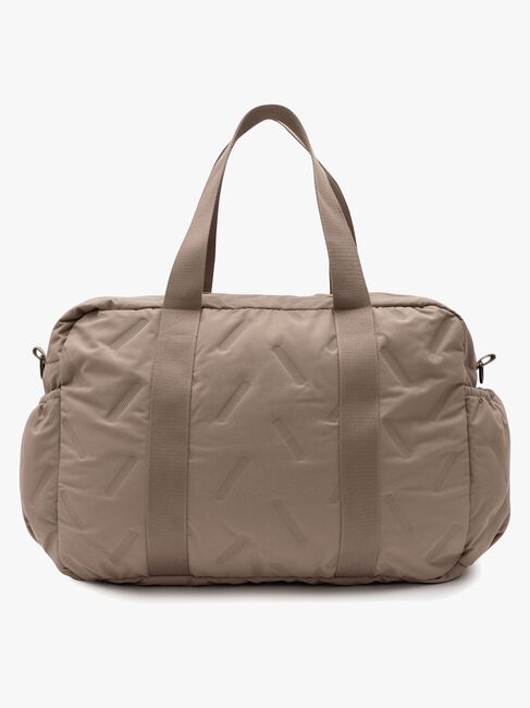 Jollein Embossed Lily Skötväska, Milky Coffee