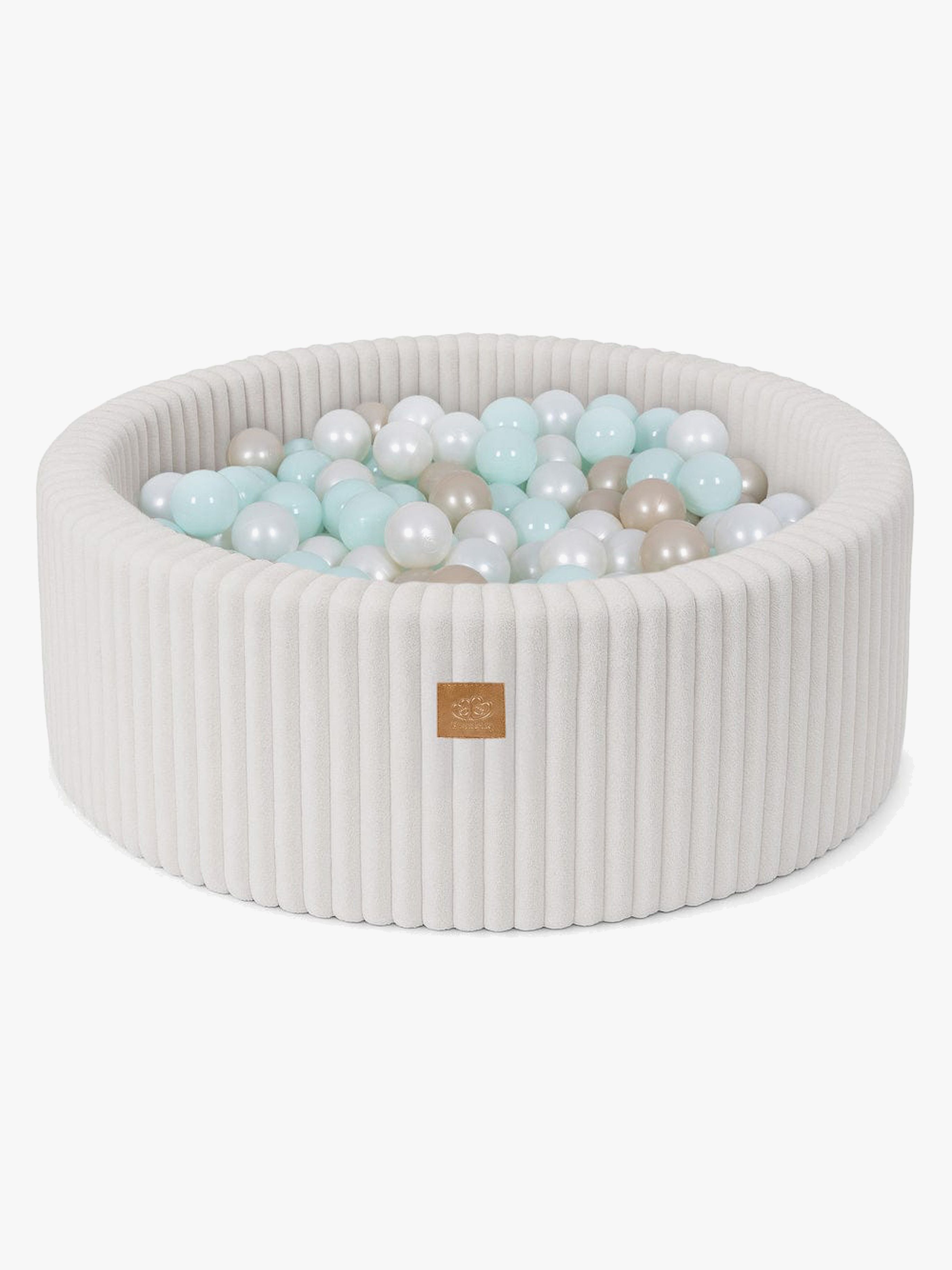 MeowBaby Churros Bollhav Cotton Candy, Blue/Silver