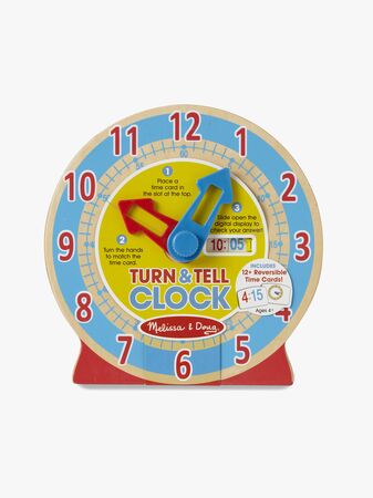 Melissa & Doug Klocka Lär Dig Tiden