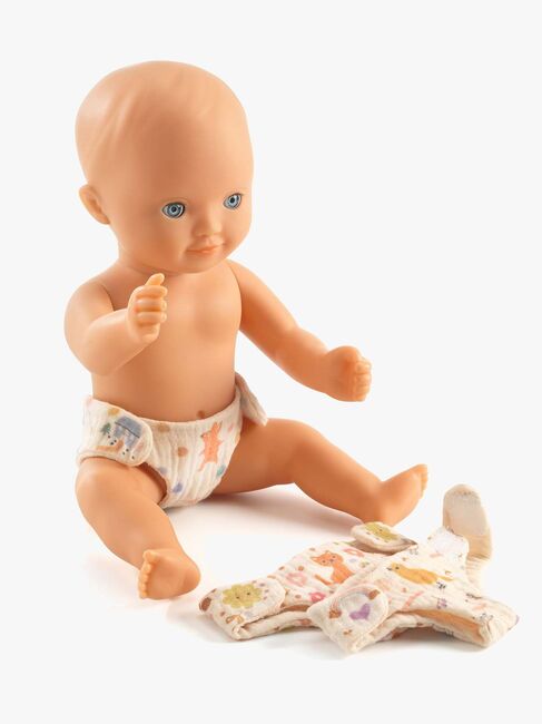 Djeco Blöjset Till Docka 3-pack