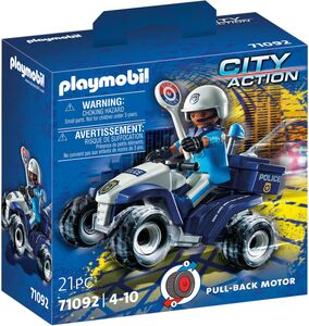 Playmobil 71092 City Action Polisfyrhjuling