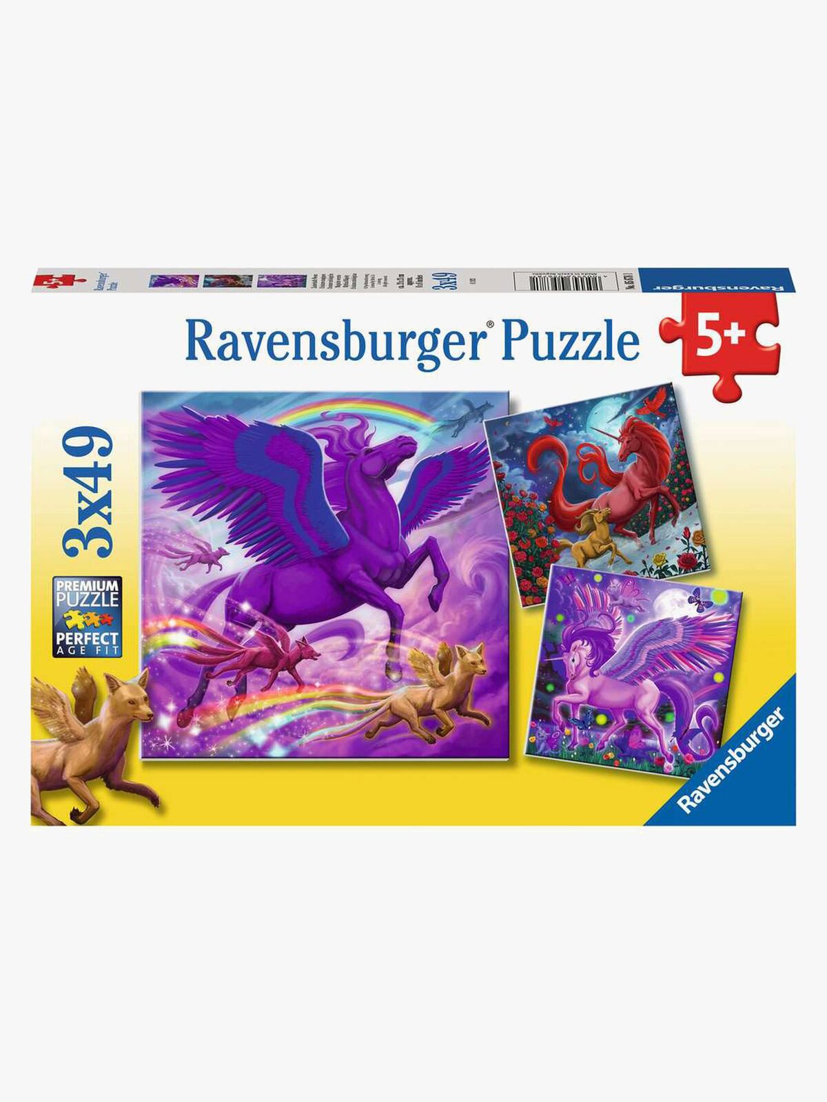 Ravensburger Pussel Mythical Majesty 3x49 Bitar