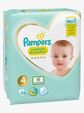 Pampers Premium Protection Blöjor Stl 4 9- 14 kg 24-Pack