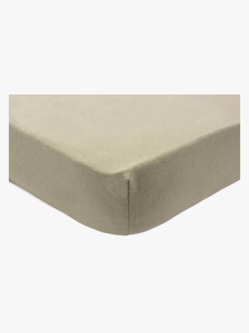Jollein Dra-på-lakan 2-Pack 40x80, Olivgrön