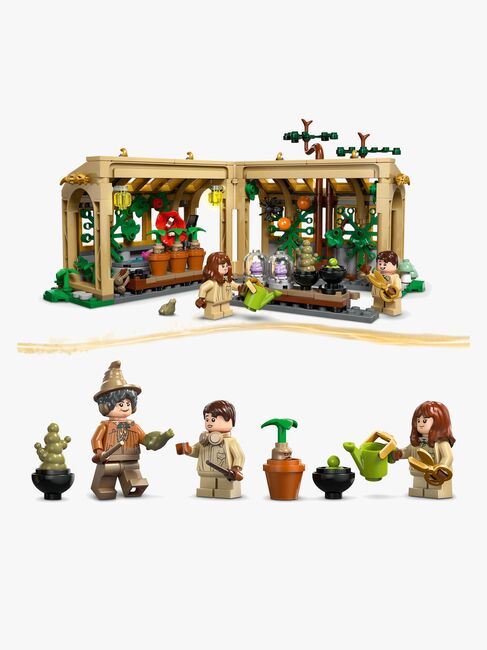 LEGO Harry Potter 76445 Hogwarts slott: lektion i örtlära