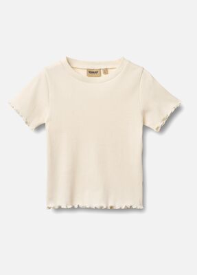 Wheat Alicia Geripptes T-Shirt, Ivory