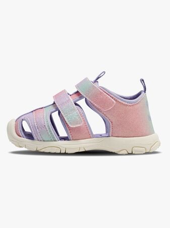 Hummel Velcro Infant Sandaler, Multi Color Pink