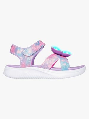 Skechers Jumpsters Butterfly Brites  Blinkande Sandaler, Purple