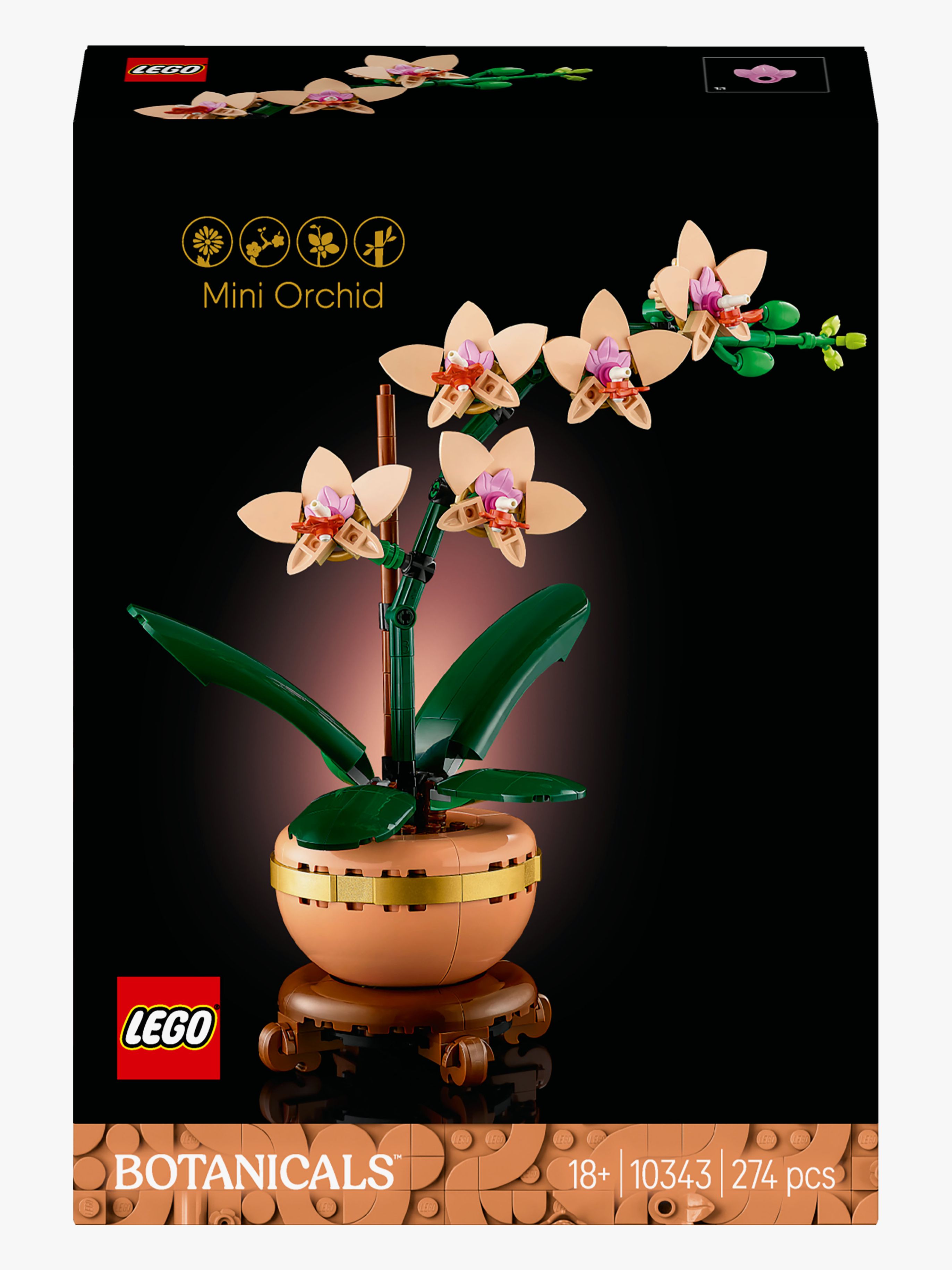 LEGO Botanicals 10343 Miniorkidé