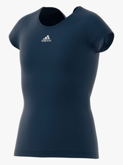 Adidas Girls Ribbon T-shirt Träningströja, Navy