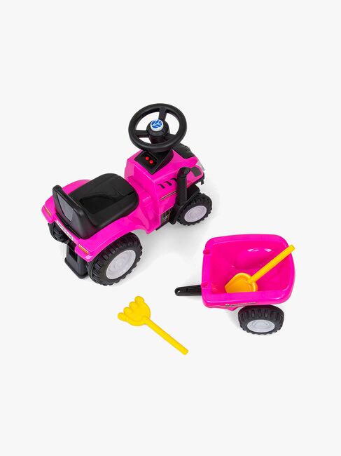 Milly Mally Gåbil New Holland T7 Traktor, Rosa