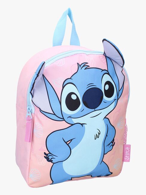 Disney Stitch Ryggsäck Fluffy Friends 9L, Rosa
