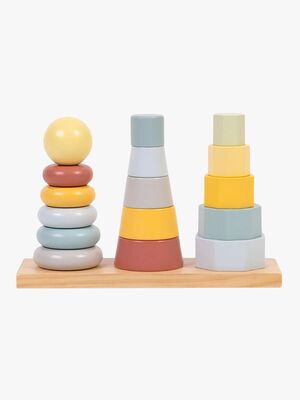Tooky Toy Shape Tower Pinottava Lelu