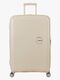 American Tourister Soundbox Spinner Resväska 97-110L, Coconut Sand