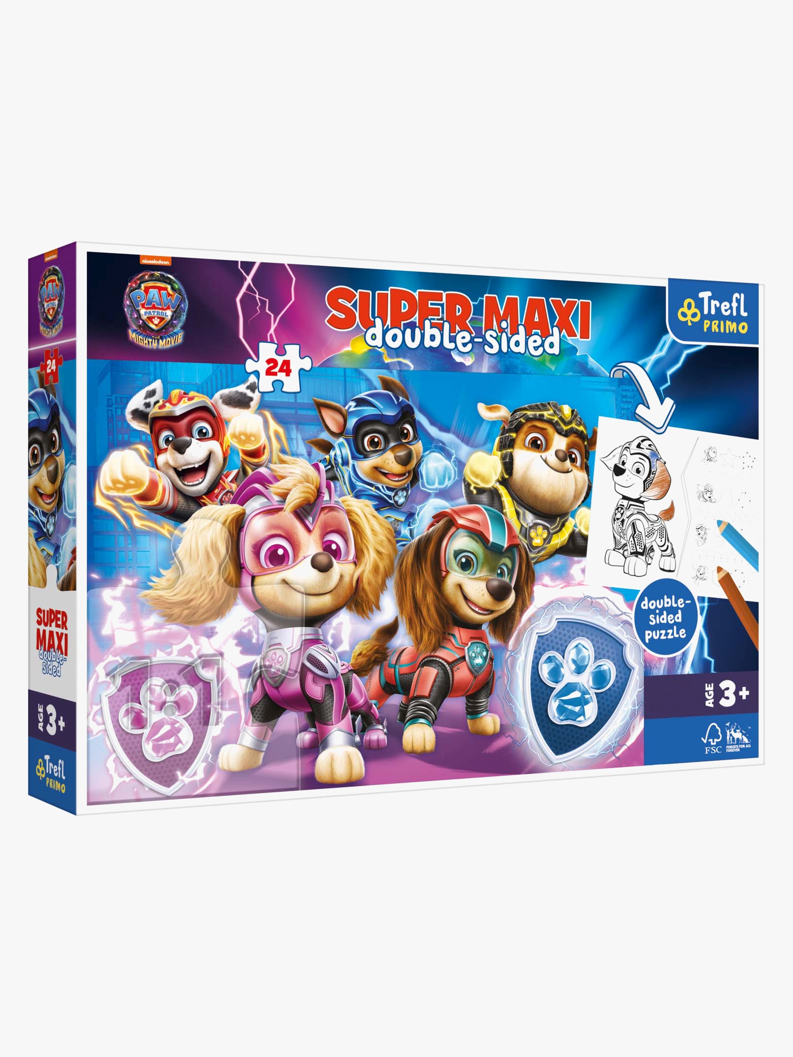 Trefl Primo Paw Patrol The Mighty Movie Super Maxi Pussel 24 Bitar