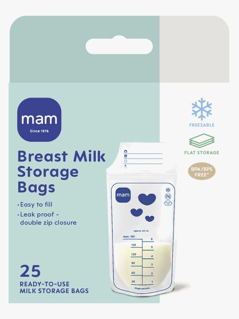 MAM Bröstmjölkspåsar 25-Pack