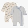 Fixoni Prematur Pyjamasar 2-Pack Stl 38, Blå