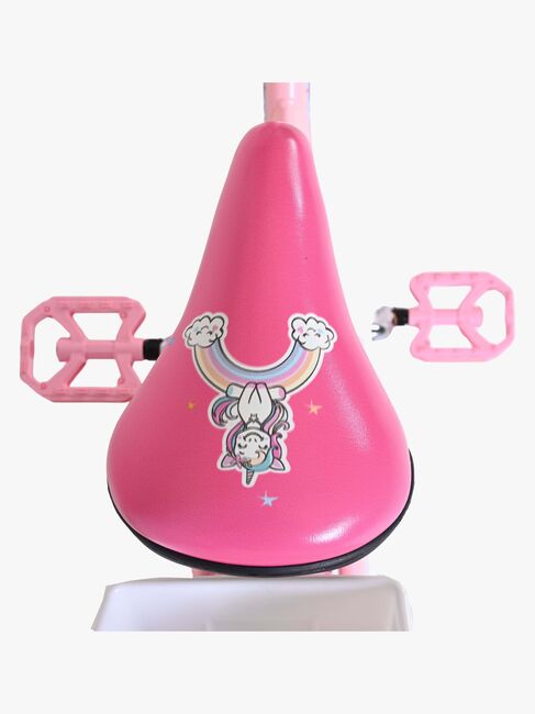 Volare Unicorn Cykel 16 Tum, Rosa