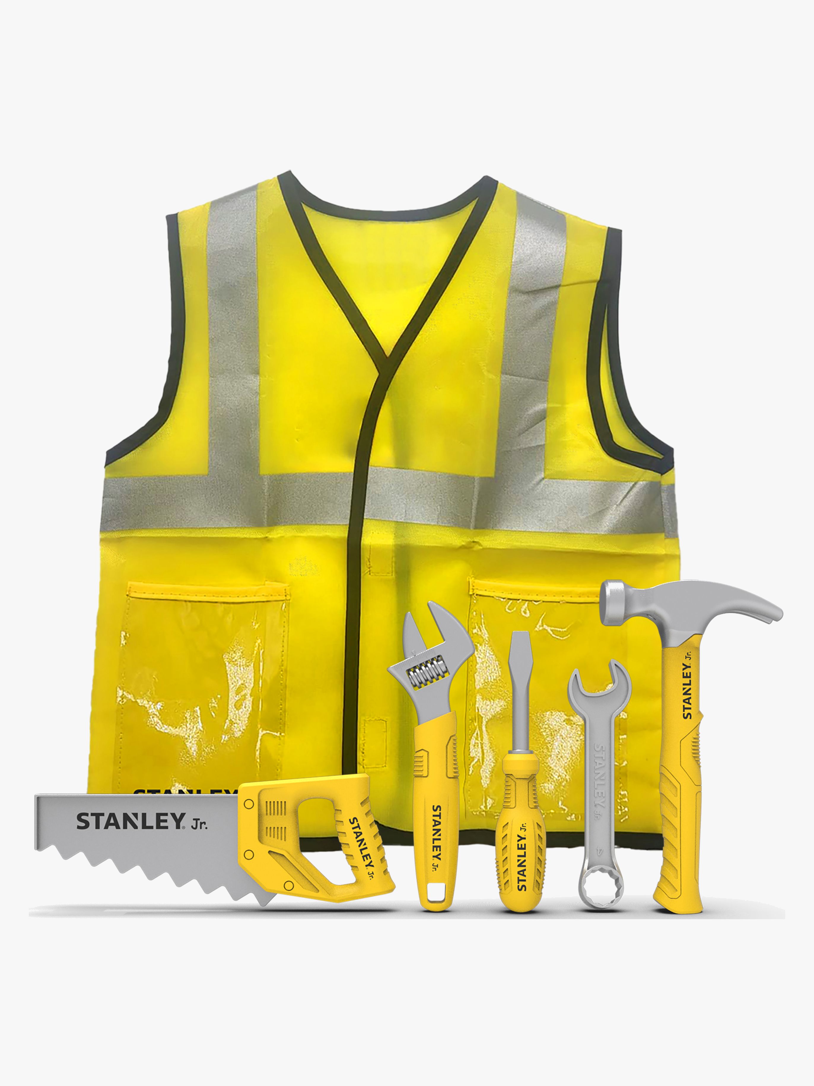 Stanley Jr. Byggarbetsset 6 Delar, Gul