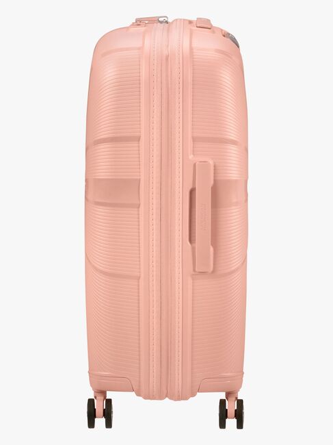 American Tourister StarVibe Spinner Resväska 70-77L, Metallic Peach
