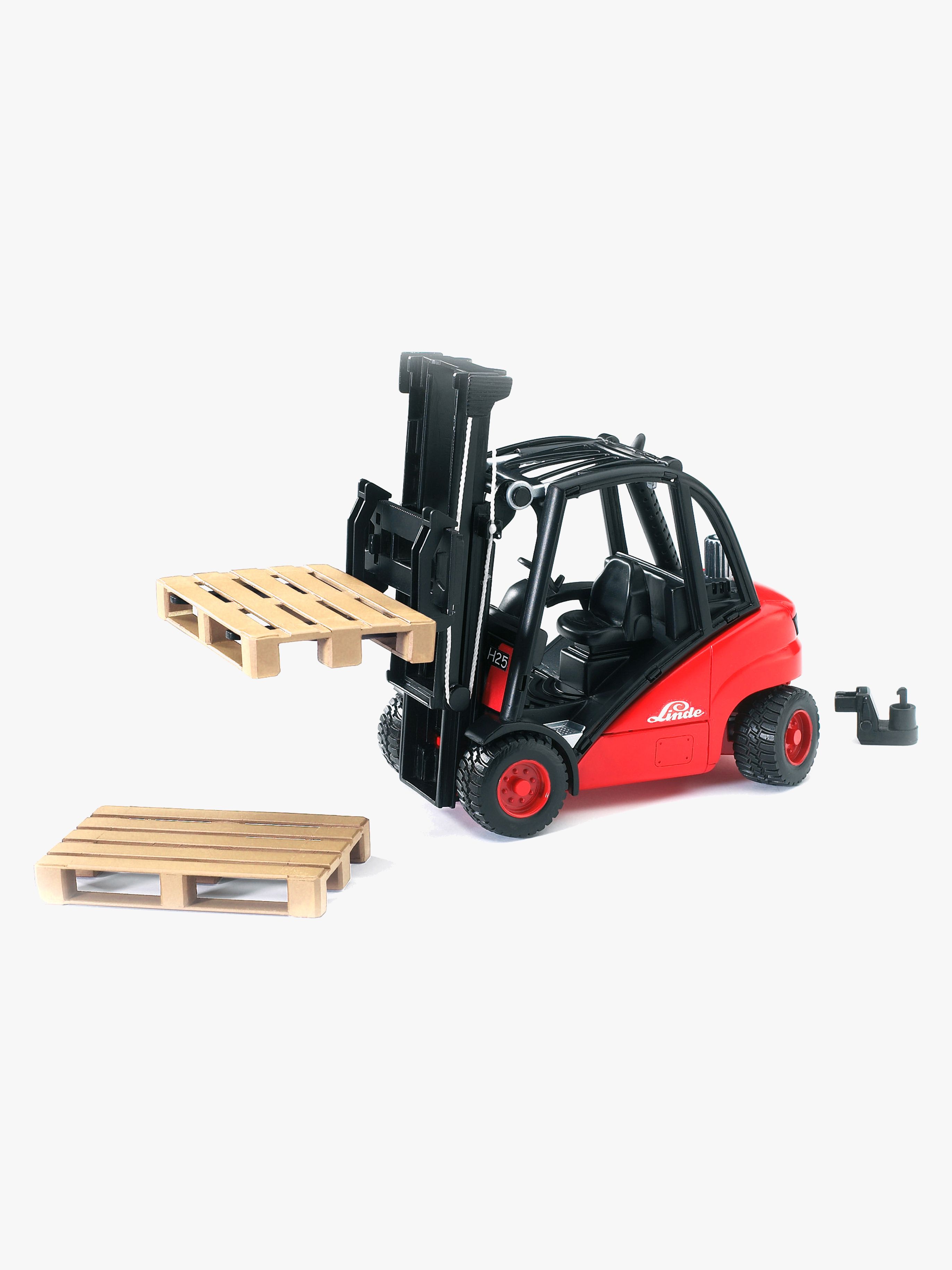 Bruder Linde H30D Gaffeltruck