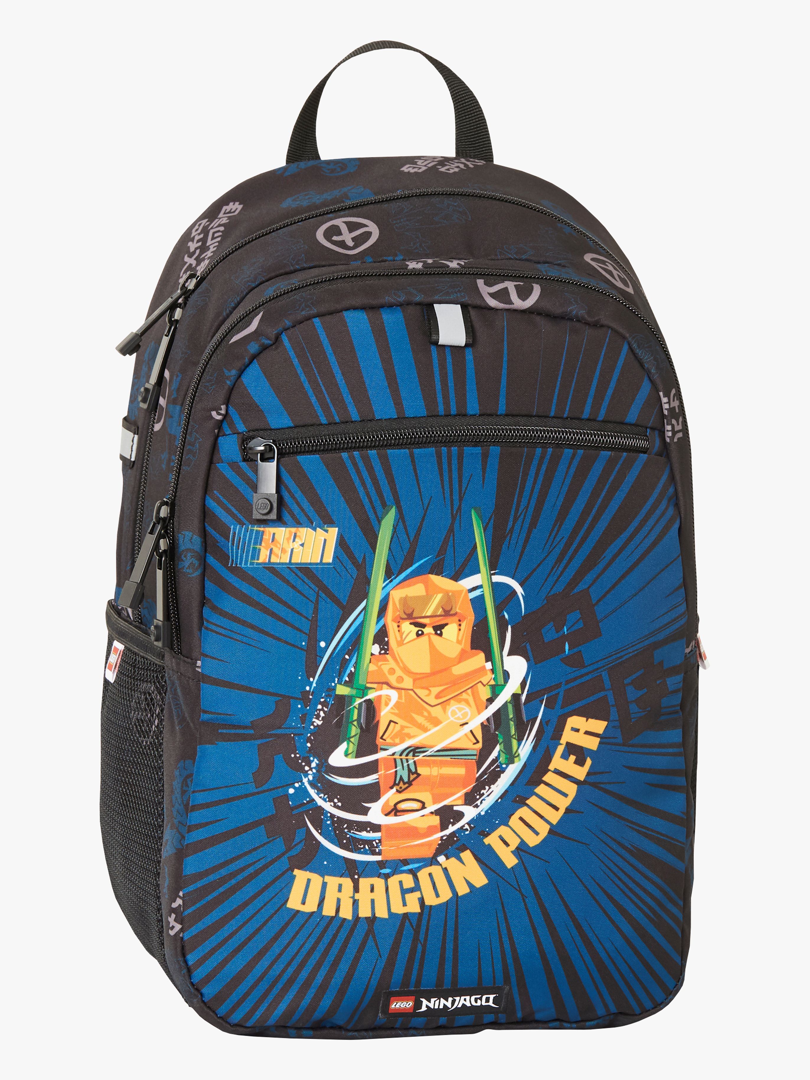 LEGO® NINJAGO® Arin  Förlängd Ryggsäck 18L, Svart/Blå